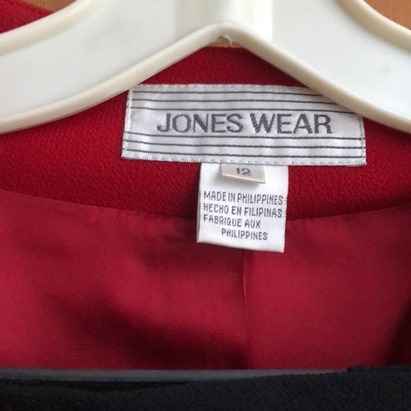 Vintage Jones New York fully lined wool jacket and pants size 12 - Picture 3 of 6